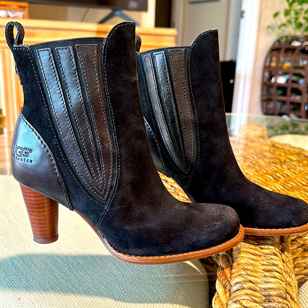 UGG Women's Black Ankle Boots